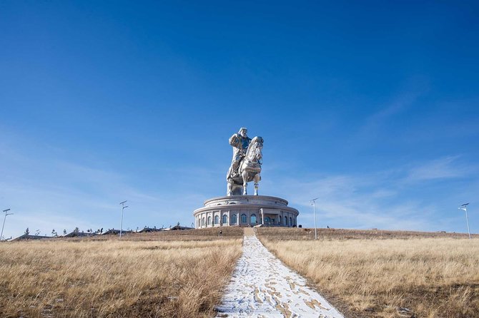 2 Days Tour: Terelj National Park And Chinggis Statue - Riding toward a nomadic family