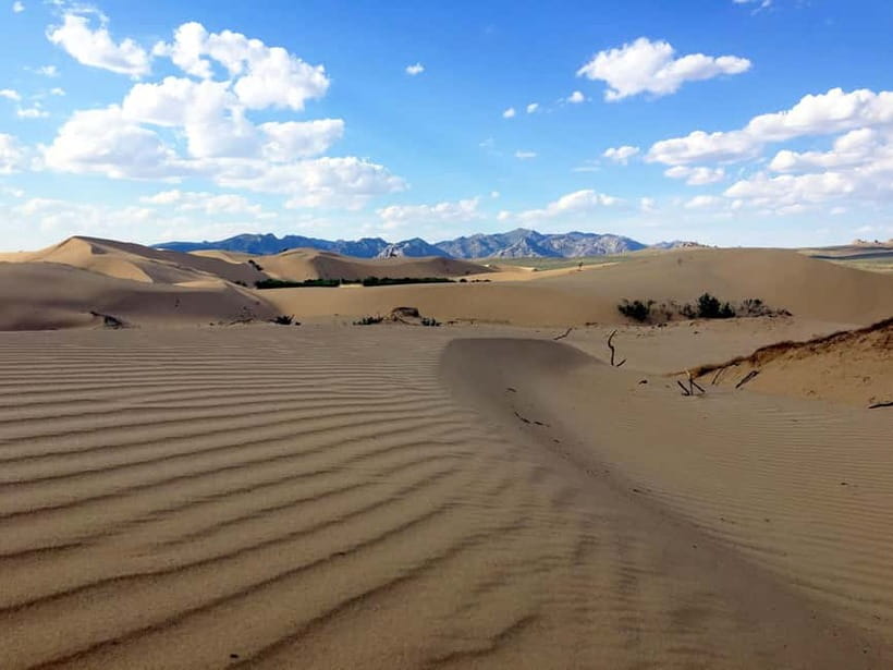 4 Days Central Mongolia-Amazing experiece - Day two: camel tracks across Elsen Tasarkhai