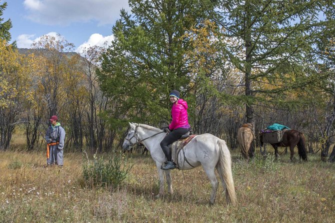 6 Days Tour: Central Mongolia - Days 2 and 3: Orkhon Waterfall, horses, and family yurts