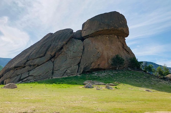 Day trip to Terelj National Park - Turtle Rock gives the park its familiar face