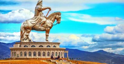 Genghis Khan Statue NationalPark CamelRide