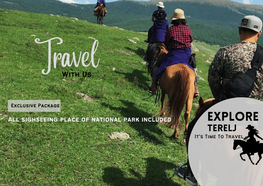 Horse riding experience in Terelj National park 1 day - The Chinggis Khaan Statue on the return