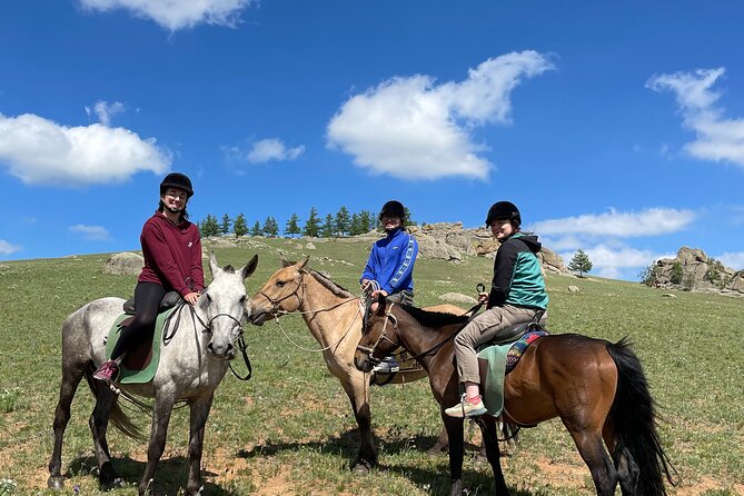 Horse riding in Terelj National Park - Gorkhi Terelj National Park and Turtle Rock