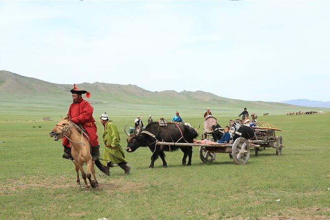 Kharkhorum, Semi-Gobi 2 days 1 night private trip - The Orkhon River Valley at evening