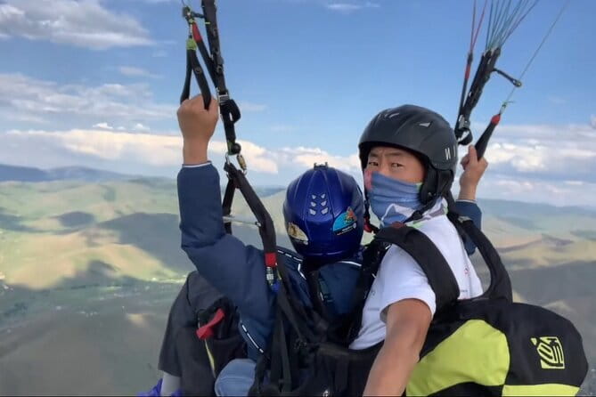 Private Tandem Paragliding Experience at Bayanzurkh Mountain - The Short Flight Over Ulaanbaatar