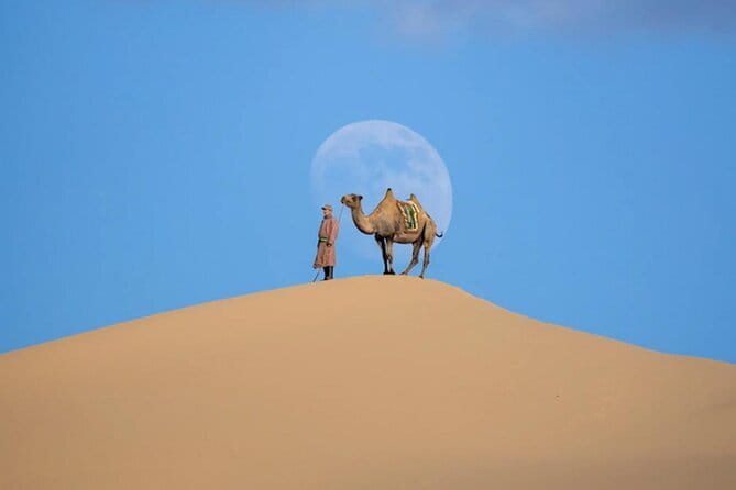 Semi-Gobi and Kharkhorum overnight private trip - Khugnu Gobi adds a quiet Buddhist stop