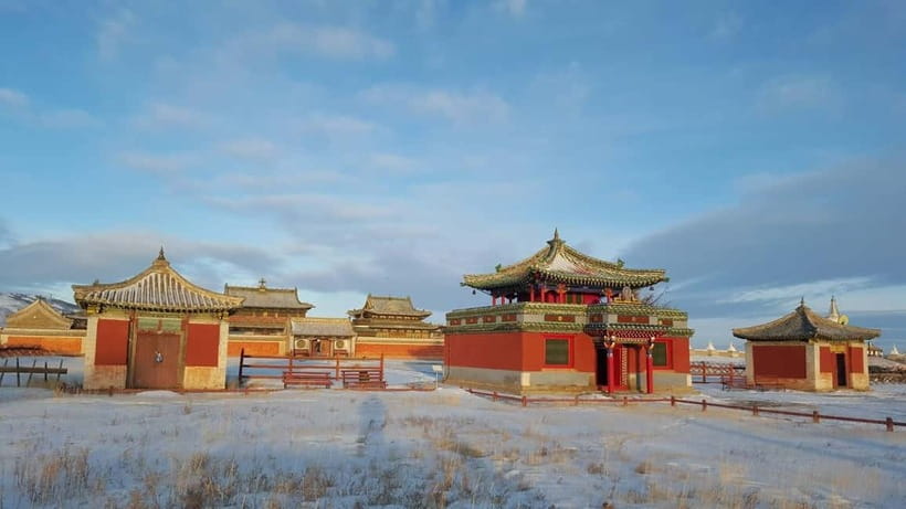 Ulaanbaatar: 4-Day Central Mongolia Winter Tour - Day 2: Kharkhorin and an outdoor hot spring