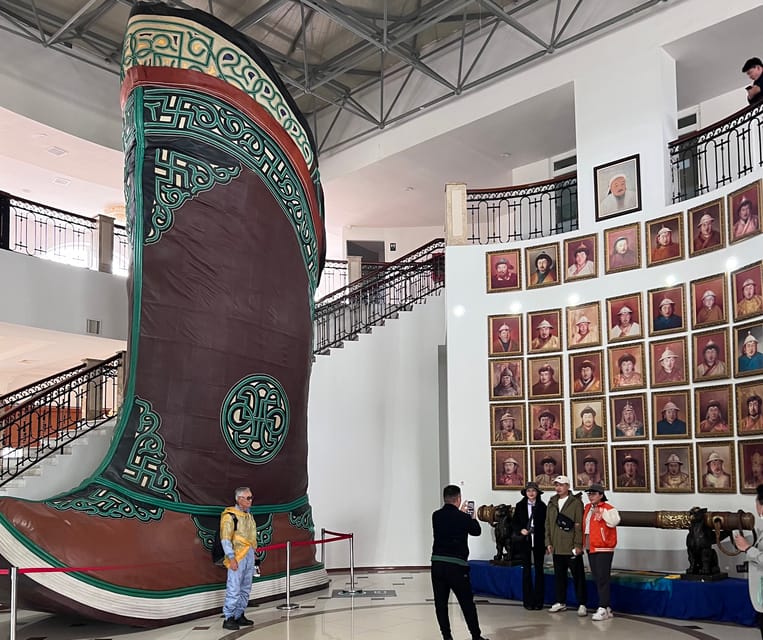 Ulaanbaatar: Chinggis Khan Statue and National Park Day Trip - The giant statue outside Ulaanbaatar
